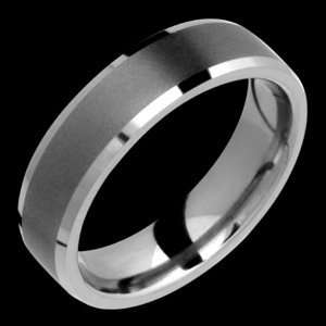  Mahala   size 4.75 Titanium Ring with High Polished Edges 