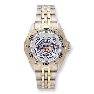 Mens US Coast Guard All Star Stainless Band Watch Jewelry