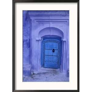  Traditional Moorish styled Blue Door, Morocco Collections 