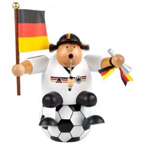 KWO Sitting Soccer Fan German Incense Smoker 