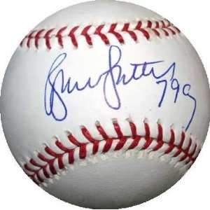  Bruce Sutter Signed Baseball   inscribed Cy 79 Sports 