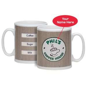  Personalized Coffee House Mug 