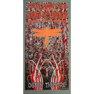  Coheed Cambria Dredg Denver Concert Poster Signed Kuhn 