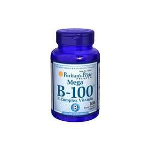  Vitamin B 100 Complex 100 mg 100 Capsules Health 