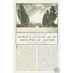  1907 Fenway Area of Boston Harvard Simmon 