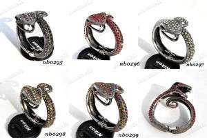 wholesale lots 1pcs10.55$ Fashion Gothic Snake Animal Bracelet Cuff 