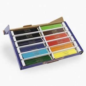 240 Pc Cool Colored Pencil Classpack   Basic School Supplies & Colored 