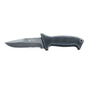  Columbia River Knife & Tool M60 Fixed Blade Black Titanium 