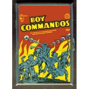   COMMANDOS 1940s COMIC BOOK ID CIGARETTE CASE WALLET: Everything Else
