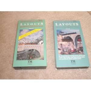  great toy train layouts of america vol. 3 & 5 VHS 
