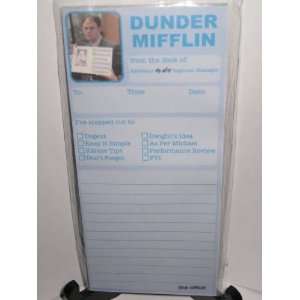   Dunder Mifflin Magnetic List Pad (Dwight Schrute): Office Products
