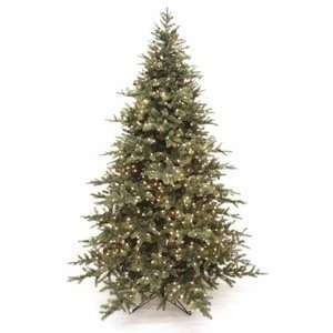    7.5 Evergreen Pre lit Christmas Tree Needle Pine: Home & Kitchen