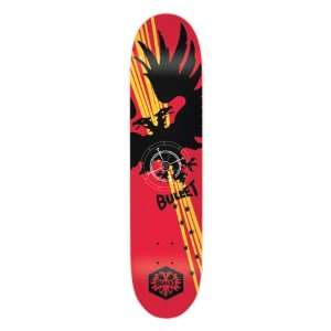   Bullet Skateboard Deck Shockwave Mini 7.4 X 27.6: Sports & Outdoors
