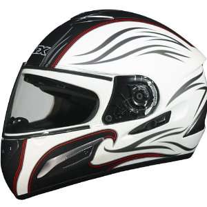  AFX FX 100 Full Face Motorcycle Helmet w/Inner Shield Wave 