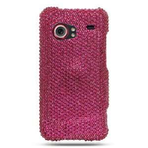  Hot Pink Diamante Crystal Jewel Phone Case for HTC Droid 