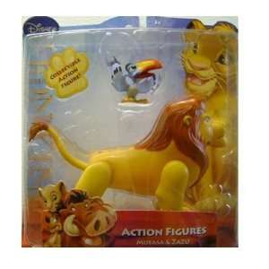   : Disney Lion King Exclusive Action Figure Mufasa Zazu: Toys & Games