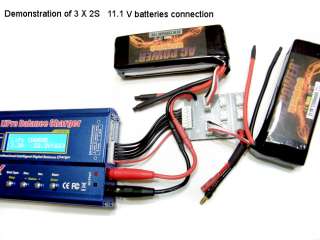 Li Po batteries charge adaptor board XH iMax B6  
