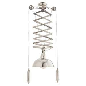   Light   Accordion Arm   Polished Nickel Finish   Farley Collection