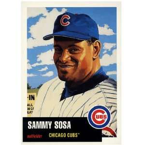  Chicago Cubs Sammy Sosa 53 Lithograph