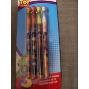  Disney Toy Story Pop up Pencils (Set of 4) Toys & Games