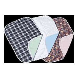   Print Reusable Underpad 23 x 36, Green Plaid Printed Top Shee
