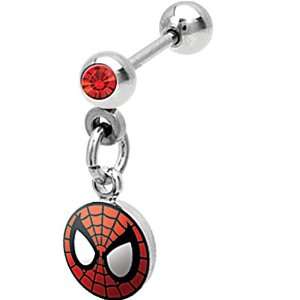  Spiderman Dangle Cartilage Earring Jewelry