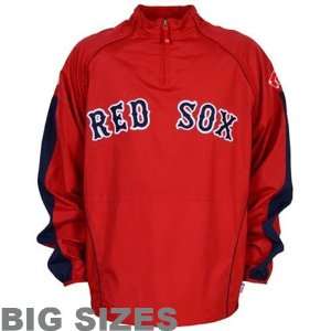  Majestic Boston Red Sox Big Sizes Red Cool Base Gamer 