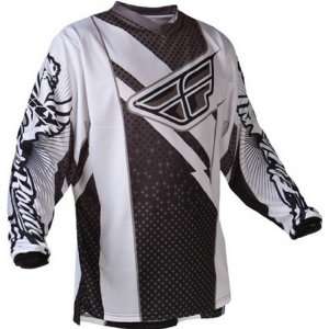  FLY RACING F16 MX OFFROAD JERSEY BLACK 5XL Automotive