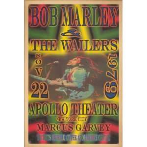  Bob Marley and The Wailers   Marcus Garvey Concert Poster 