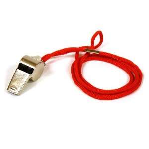  Metal Whistle with Lanyard: Sports & Outdoors