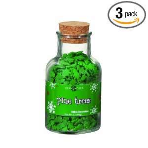 Dean Jacobs Trees Glass Jar with Cork: Grocery & Gourmet Food