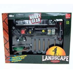    1/24th Landscaping Service 14pc Set by Hobby Gear: Toys & Games