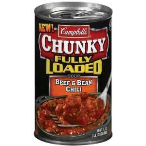 Campbells Chunky Soup Fully Loaded Beef Grocery & Gourmet Food