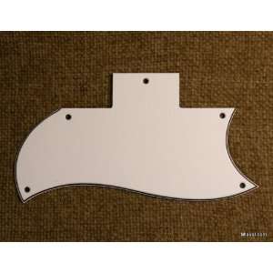  3 Ply Pickguard Fits SG Standard Guitar WHITE: Everything 