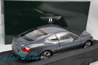 Minichamps 1:18 Bentley Continental GT 2011(Grey Metallic) Dealer gift 