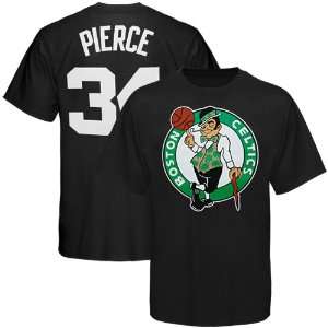 com Majestic Boston Celtics #34 Paul Pierce Youth Black Name & Number 