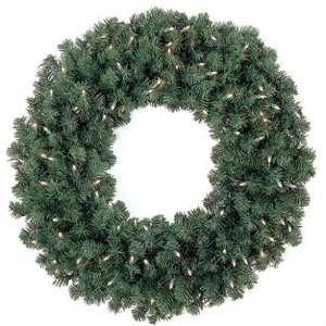   Pre lit 30 Inch Sierra/Chesapeake Christmas Wreath: Home & Kitchen