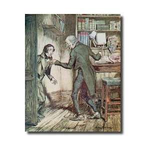  Scrooge And Bob Cratchit From Dickens a Christmas Carol 