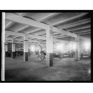  Photo Semmes Motor Co., Union Garage interior 1920
