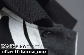 Korea_pop slim fit mens tattoo printed shirts collar casual t shirts 