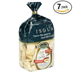 Isola Crostini Olive Oil, 7 Ounce (Pack of 7)  Grocery 