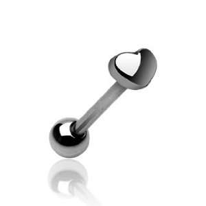  Heart Tongue Barbell: Jewelry