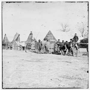  Civil War Reprint Soldiers in camp: Home & Kitchen