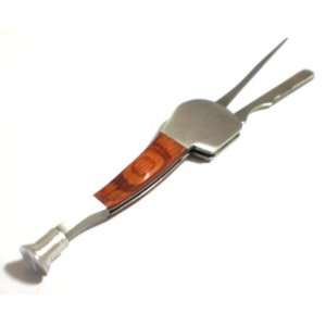   Rosewood Stainless Steel Smoking Pipe Cleaning Tool Tobacco Cleaner