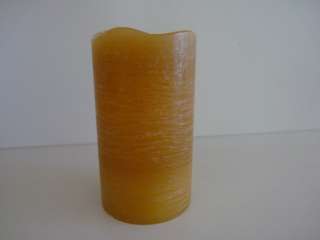 Flameless Led Rustic Pillar Scented Candle 627442101654  