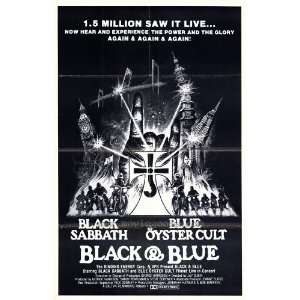   Blue Poster Movie 27x40 Black Sabbath Blue Oyster Cult: Home & Kitchen