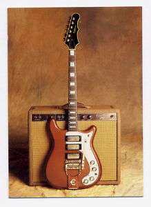1964 Epiphone Crestwood Deluxe   guitar card series 1 #9  