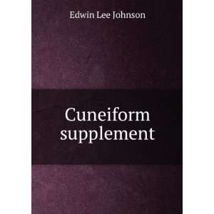  Cuneiform supplement Edwin Lee Johnson Books