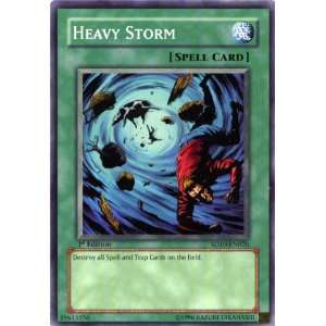  Heavy Storm Yugioh SD10 EN026 Common Toys & Games