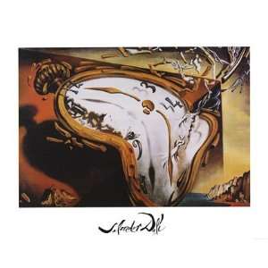 Soft Watch At Moment of First Explosion, c.1954 by Salvador Dali 28x22 